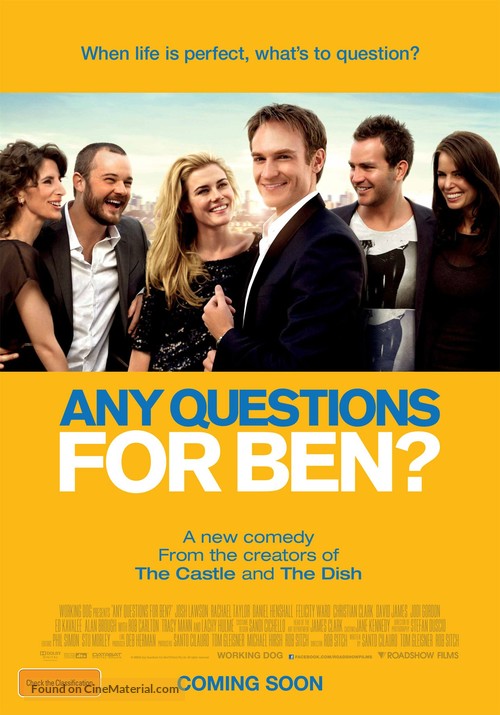 Any Questions for Ben? - Australian Movie Poster