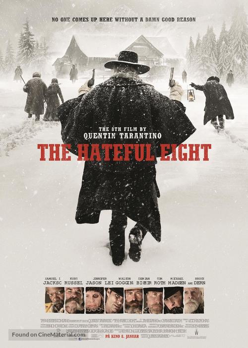 The Hateful Eight - Norwegian Movie Poster