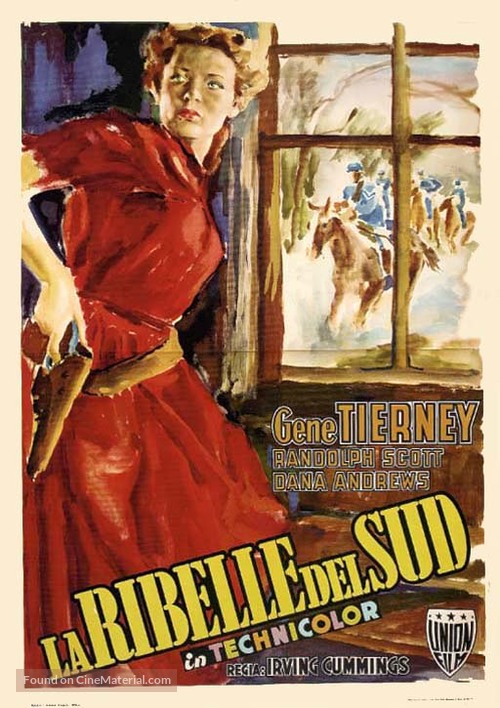 Belle Starr - Italian Movie Poster