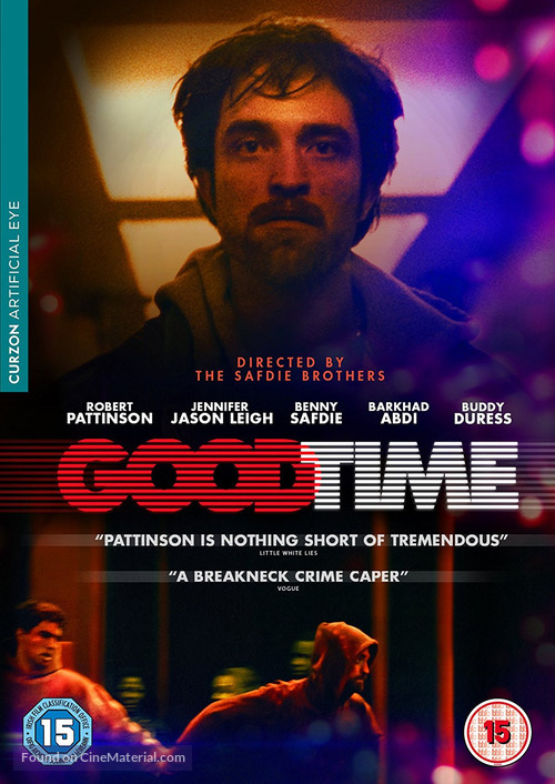 Good Time - British DVD movie cover