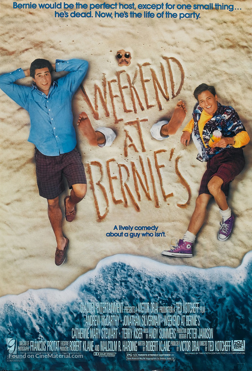 Weekend at Bernie&#039;s - Movie Poster