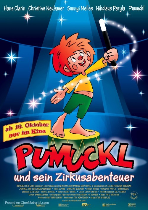 Pumuckl und sein Zirkusabenteuer - German Movie Poster