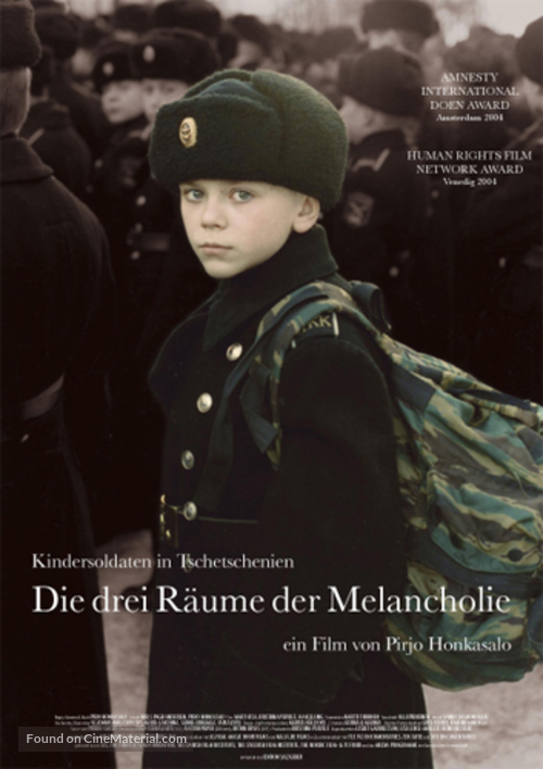 Melancholian kolme huonetta - German poster