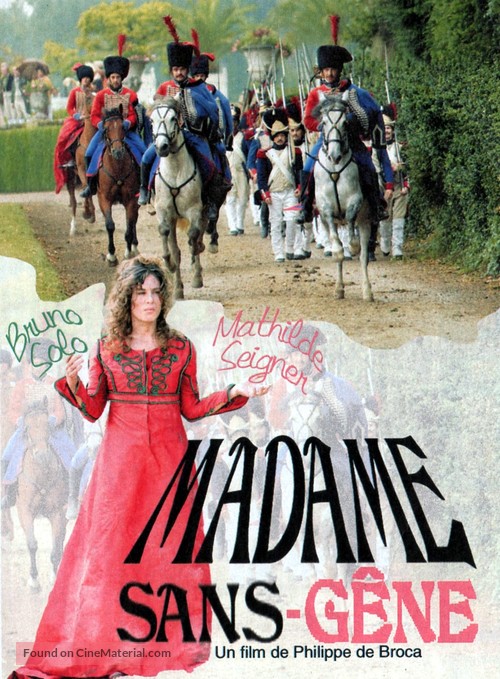 Madame Sans-G&ecirc;ne - French Movie Cover