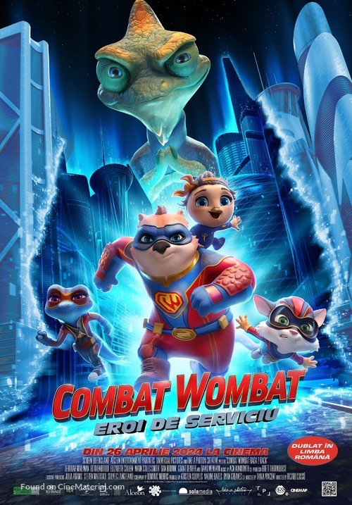 Combat Wombat: Back 2 Back - Romanian Movie Poster