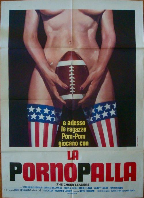 The Cheerleaders - Italian Movie Poster