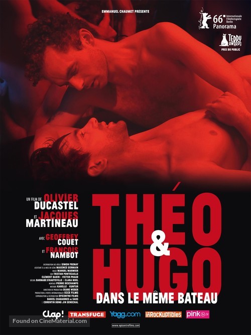 Th&eacute;o et Hugo dans le m&ecirc;me bateau - French Movie Poster