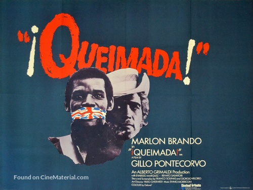 Queimada - British Movie Poster