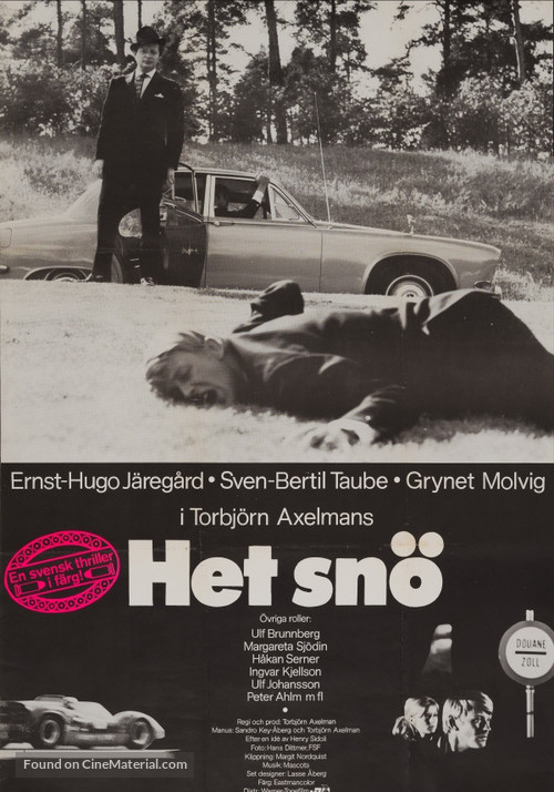 Het sn&ouml; - Swedish Movie Poster