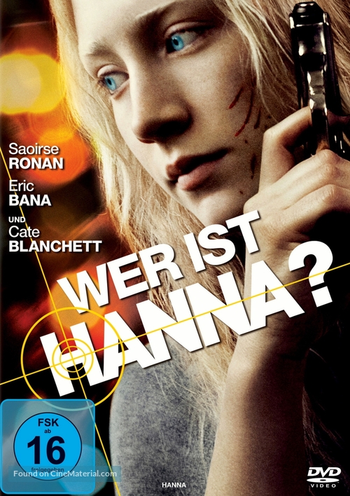 Hanna - German DVD movie cover