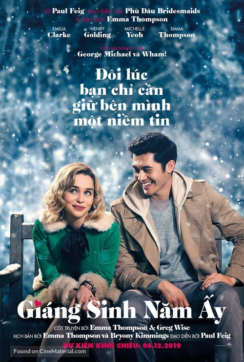 Last Christmas - Vietnamese Movie Poster