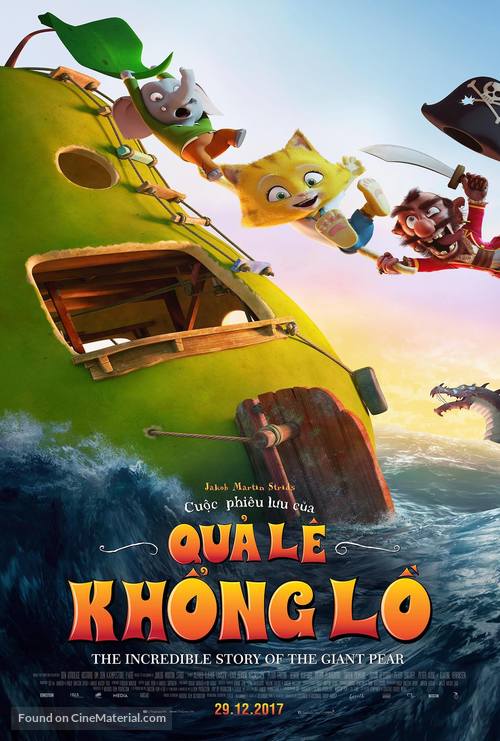 Den utrolige historie om den k&aelig;mpestore p&aelig;re - Vietnamese Movie Poster