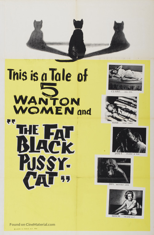 The Fat Black Pussycat - Movie Poster