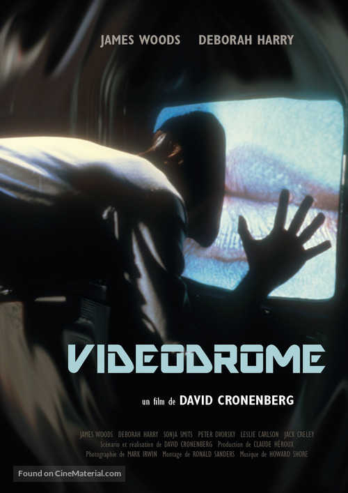 Videodrome - French Re-release movie poster