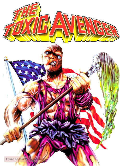 The Toxic Avenger - DVD movie cover