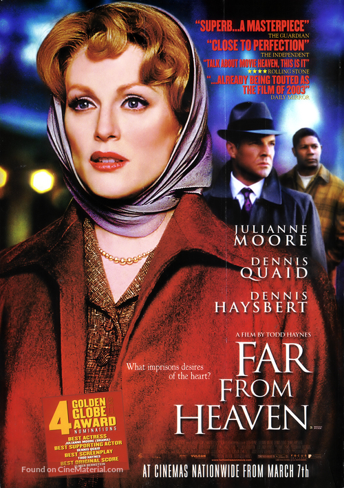 Far From Heaven - British poster