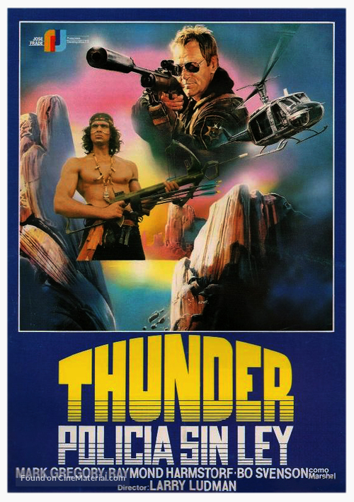 Thunder II - Spanish Movie Poster