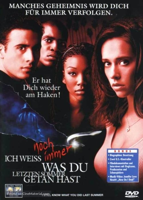 I Still Know What You Did Last Summer - German Movie Cover