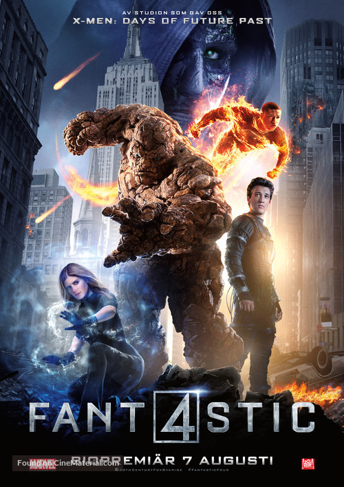 Fantastic Four - Swedish Movie Poster