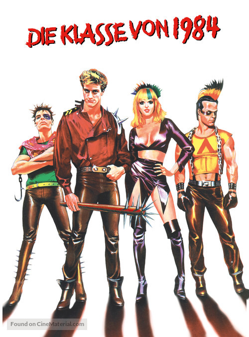 Class of 1984 - German Movie Poster