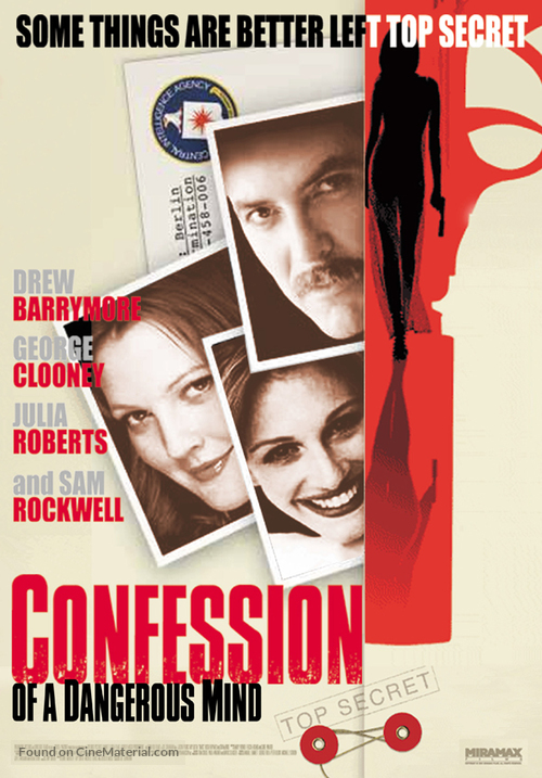 confessions of a dangerous mind poster