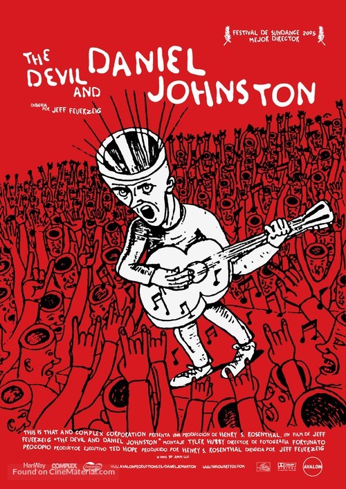 The Devil and Daniel Johnston - Spanish Movie Poster