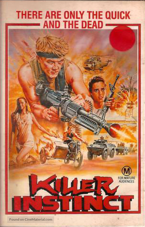 Killer Instinct - Australian DVD movie cover