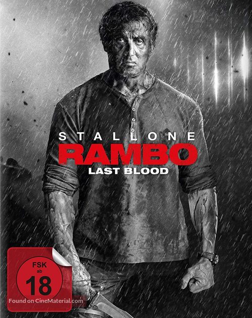 Rambo: Last Blood - German Movie Cover