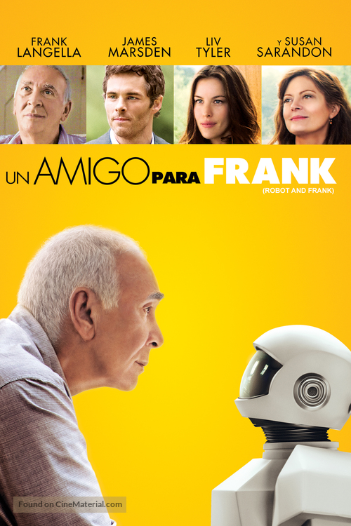 Robot &amp; Frank - Mexican DVD movie cover