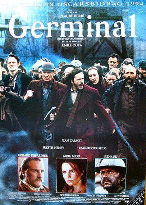 Germinal - Swedish Movie Poster