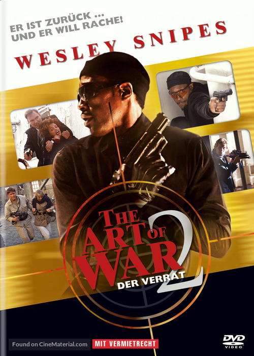 The Art of War II: Betrayal - German Movie Cover