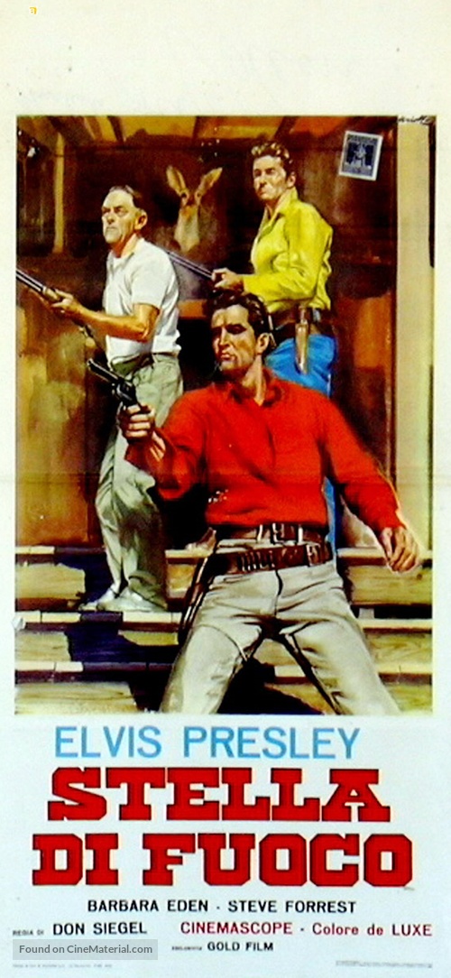 Flaming Star - Italian Movie Poster