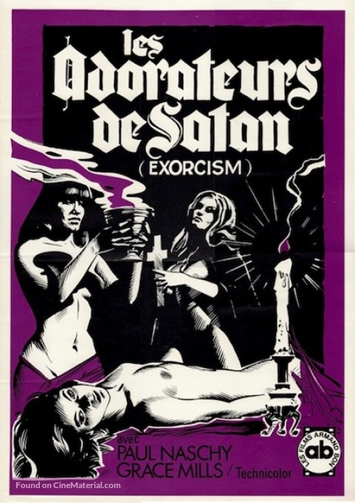 Exorcismo - Belgian Movie Poster