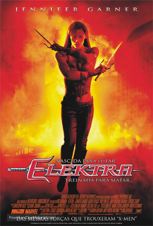 Elektra - Brazilian Theatrical movie poster