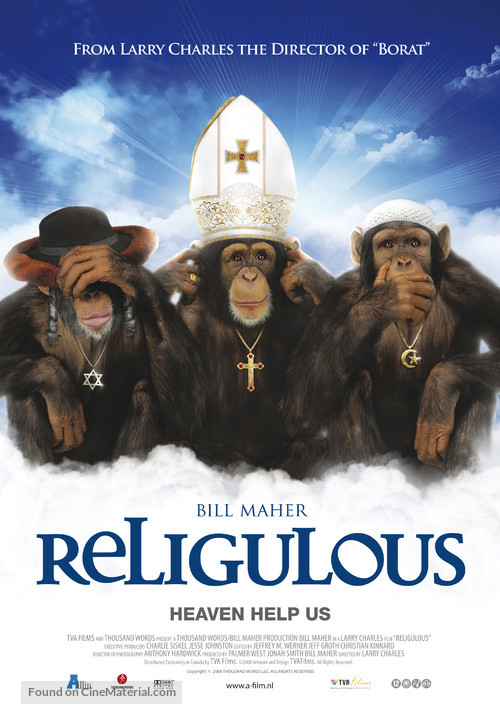 Religulous - Dutch Movie Poster