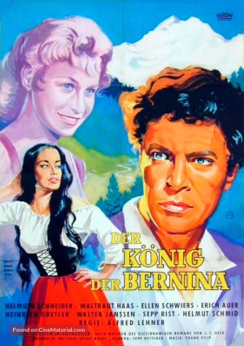 Der K&ouml;nig der Bernina - German Movie Poster