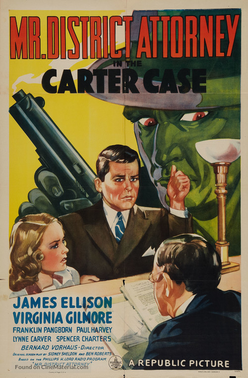 Mr. District Attorney in the Carter Case - Movie Poster