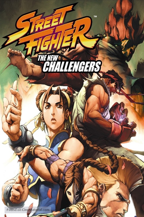 Street Fighter: The New Challengers - Movie Cover