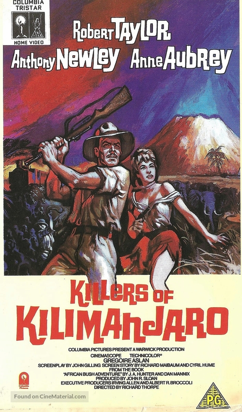 Killers of Kilimanjaro - British Movie Cover