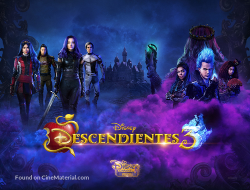 Descendants 3 - Argentinian Movie Poster