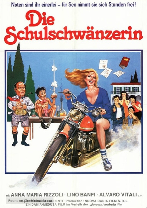 Ripetente fa l&#039;occhietto al preside, La - German Movie Poster