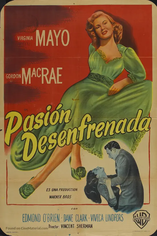 Backfire - Argentinian Movie Poster