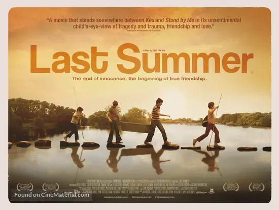 Last Summer - British Movie Poster