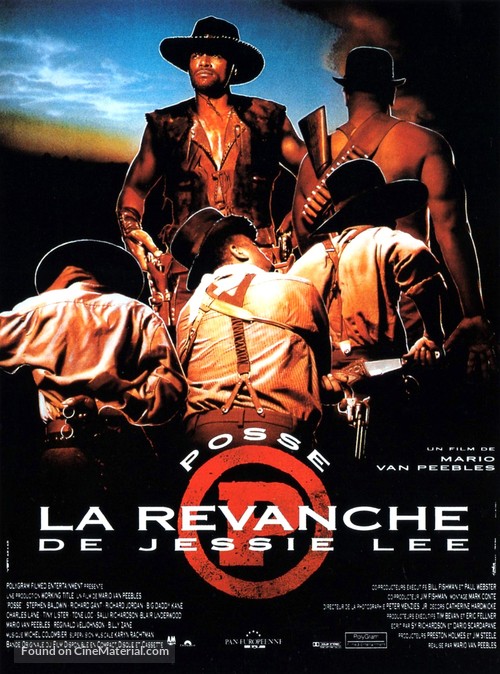 Posse - French Movie Poster