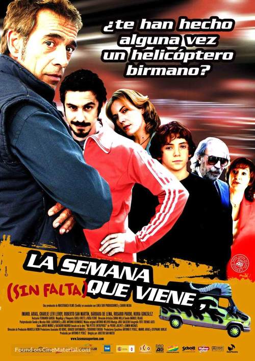 Semana que viene - Spanish Movie Poster