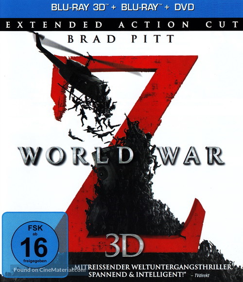 World War Z - German Movie Cover