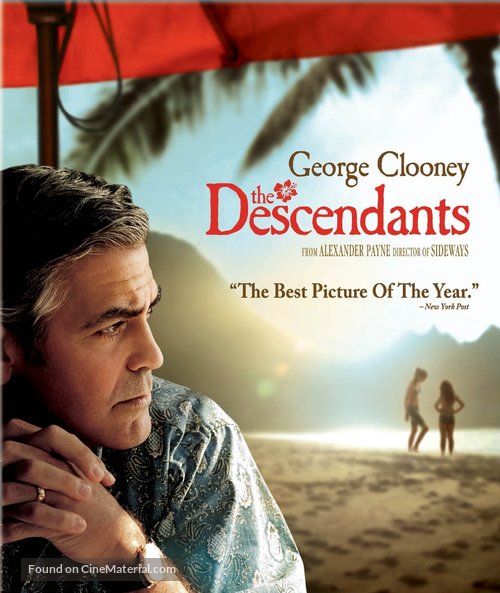 The Descendants - Blu-Ray movie cover