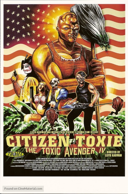 Citizen Toxie: The Toxic Avenger IV - Movie Poster