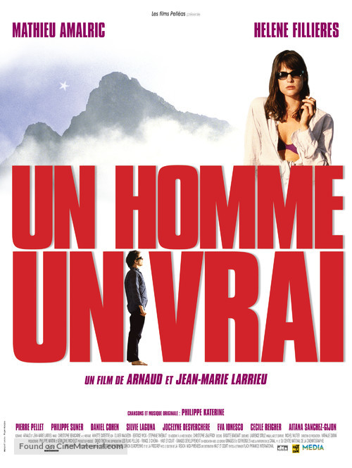 Un homme, un vrai - French Movie Poster