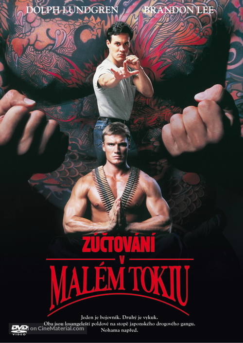 Showdown In Little Tokyo - Czech DVD movie cover